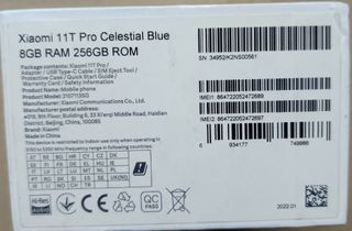 Xiaomi 11T Pro 108MP 5G