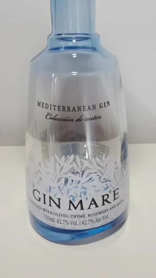 Lampada USB Led con Bottiglia Gin Mare