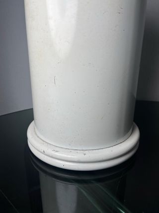 Lámpara de mesa metálica años 70