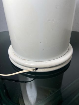 Lámpara de mesa metálica años 70