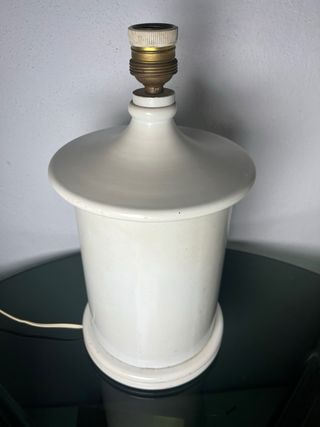 Lámpara de mesa metálica años 70