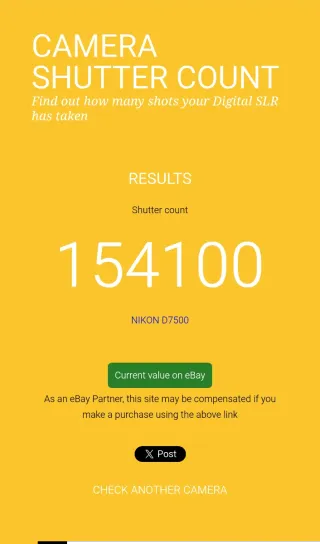 Cámara Nikon D7500 APS-C solo cuerpo