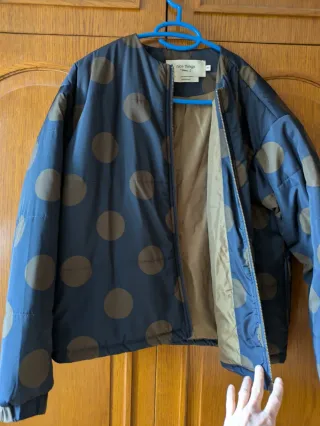 Chaqueta Cold Alaska acolchada con lunares talla S