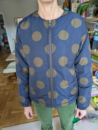 Chaqueta Cold Alaska acolchada con lunares talla S