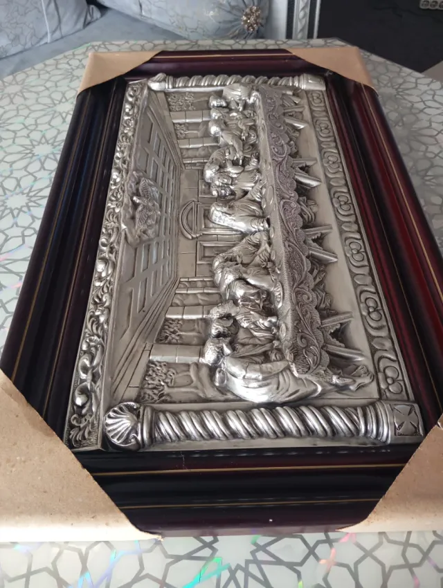 Cuadro La Última Cena antiguo