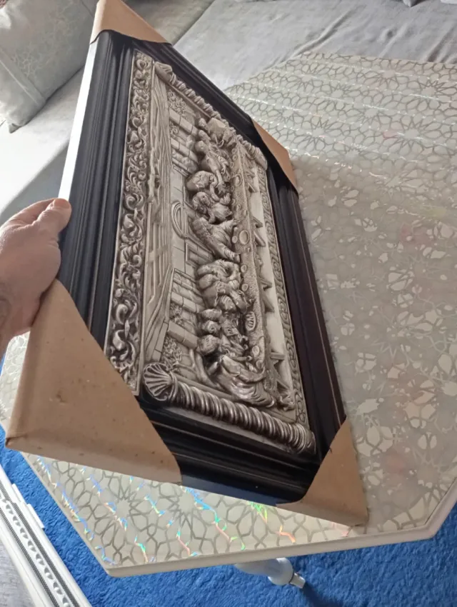 Cuadro La Última Cena antiguo