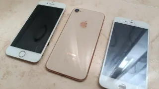 Componenti per iPhone 8 in oro