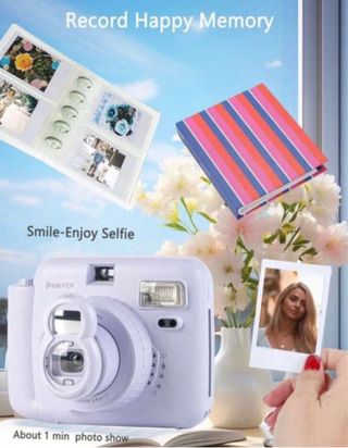 Kit Cámara Instantánea + 10 Hojas SIN ABRIR