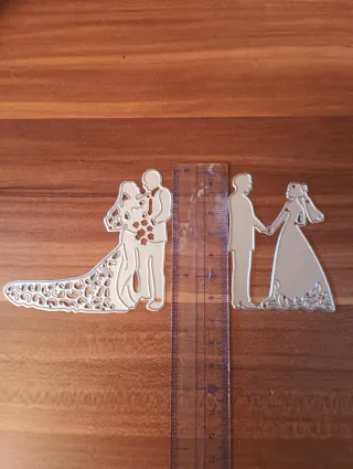 Troqueles Novios Boda Scrapbooking