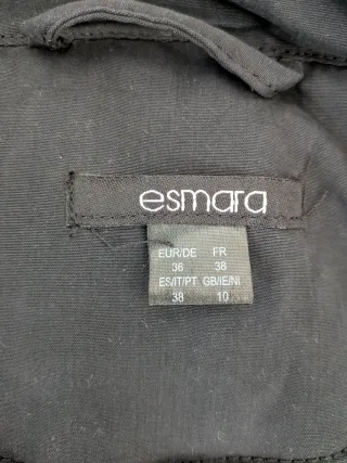 Abrigo premamá negro