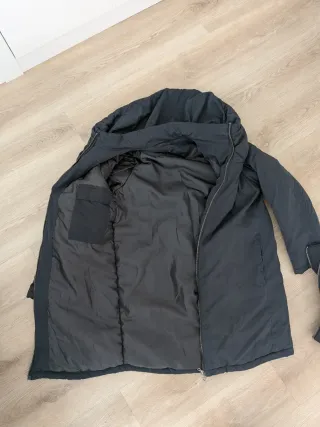 Abrigo premamá negro