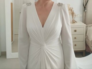 Vestido de Novia Adriana Alier Blanco