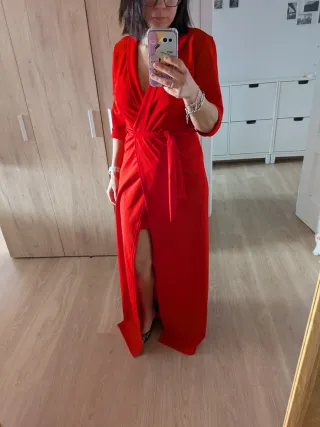 Vestido rojo fiesta sin estrenar