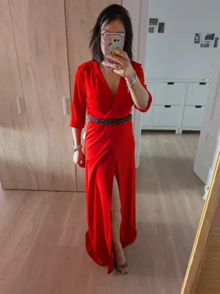 Vestido rojo fiesta sin estrenar