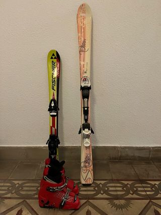 Sci Fischer e Blizzard con scarponi