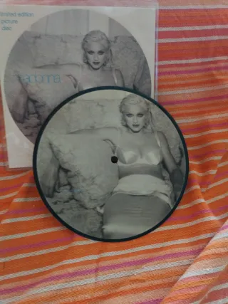 Picture disc single madonna secret