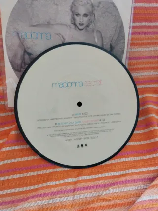 Picture disc single madonna secret