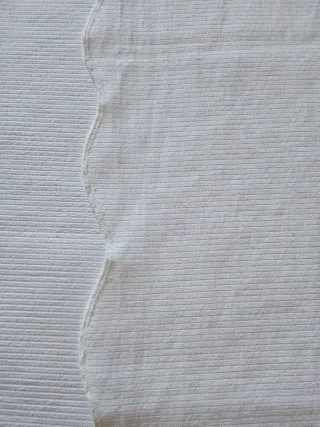 Colcha de algodón blanca