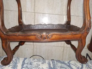 Scarpiera in legno vintage