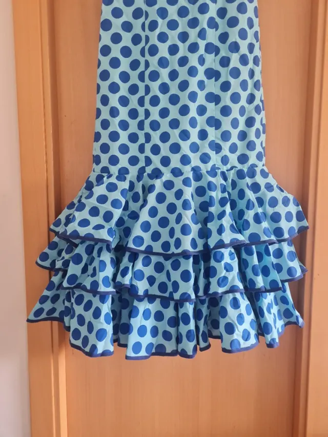 Vestido de flamenca traje gitana FERIA