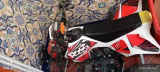 Quad Raptor 49cc Gasolina Rojo y Blanco