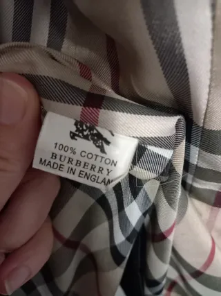 Casaco Burberry acolchoado preto tamanho XL