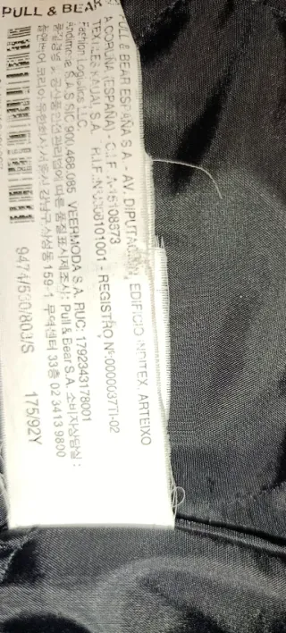 Giacca camicia Pull&Bear S grigia