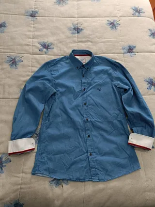 Camisa El Ganso Talla 39 Azul