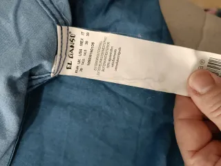 Camisa El Ganso Talla 39 Azul