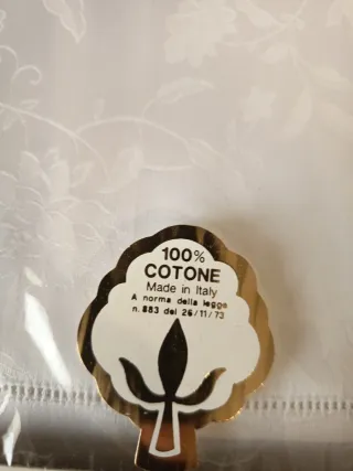 Tovaglia fiandra cotone Makò 100%