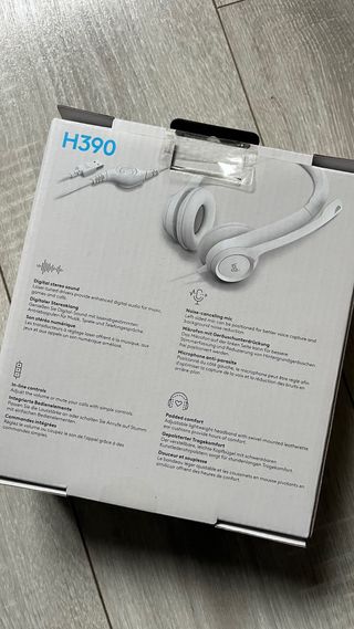 Auriculares USB Logitech H390 Blancos