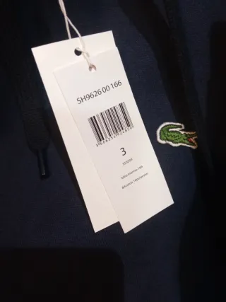 Sudadera Lacoste Azul talla 3