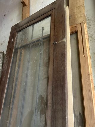 Puerta Madera Oregon Antigua