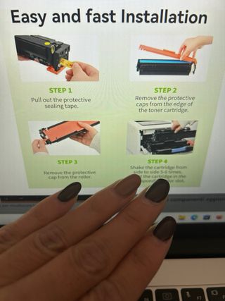 Set 4 Toner Swiss 219X Black Cyan Magenta Yellow