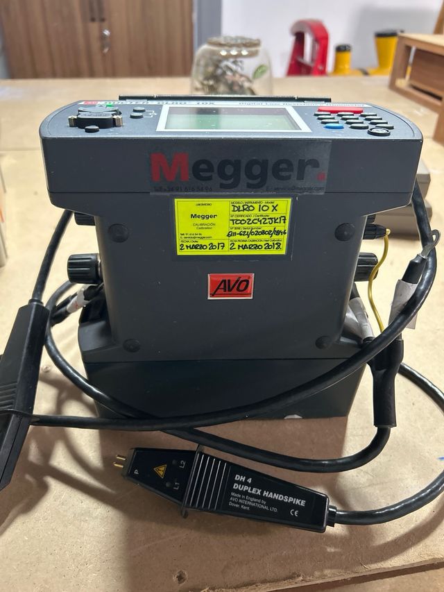 Microohmímetro Digital DLRO 10X