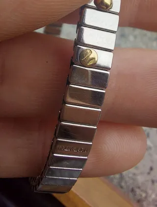 Bracciale Nomination Oro 750 Nero e Oro