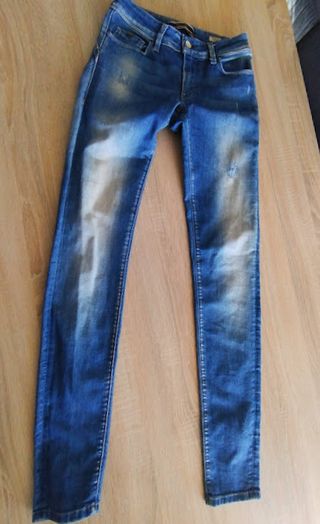 Pantalón push up Salsa Jeans azul