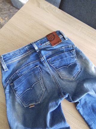 Pantalón push up Salsa Jeans azul
