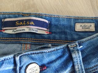 Pantalón push up Salsa Jeans azul