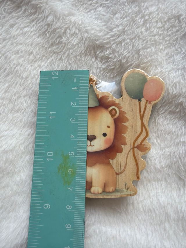 Sello Madera León Cumpleaños