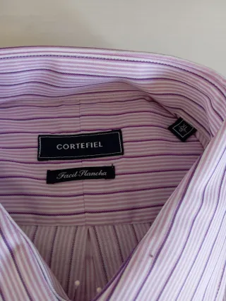 Camisa Cortefiel Hombre Manga Larga Rayas