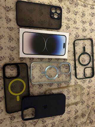 iPhone 14 Pro Fundas y Caja 256 gb