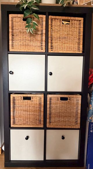 Mueble KALLAX IKEA Negro