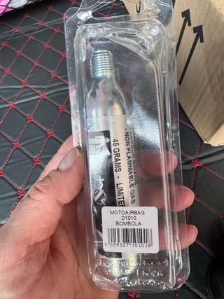 Cartucho Recarga Motoairbag CO2 botella