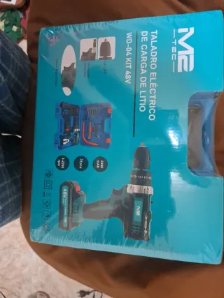 Taladro Eléctrico Litio WD-04 Kit 48V