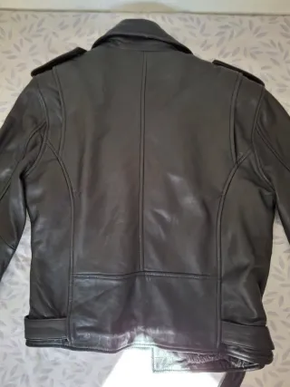 Chaqueta Cuero BLACK PREMIUM Negra