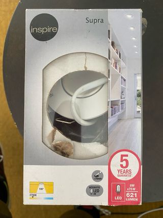 Foco LED Techo IP23 Blanco