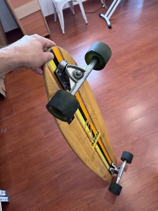 Longboard Oxelo Bamboo Decathlon