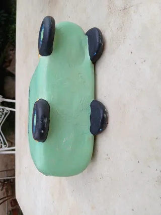 Figura autobús escolar de cerámica