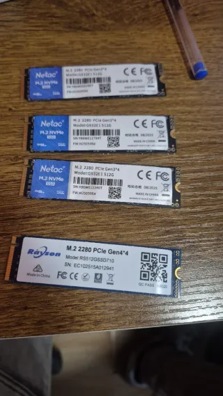 Disco Duro M.2 Netac 512GB PCIe Gen3x4